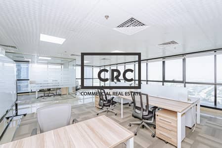Office for Rent in Jumeirah Lake Towers (JLT), Dubai - FULLY FURNISHED | PANORAMIC VIEWS | VACANT UNIT