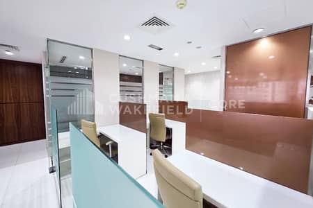 Office for Rent in Jumeirah Lake Towers (JLT), Dubai - Furnished Office | Prime Location | DMCC