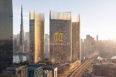 Studio for Sale in Business Bay, Dubai - High view | Prime location
