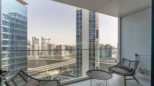 Studio for Rent in Business Bay, Dubai - Canal View | Furnished | Exclusive