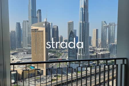 3 Bedroom Apartment for Rent in Za'abeel, Dubai - Burj Khalifa View | Unfurnished | Vacant Mid April