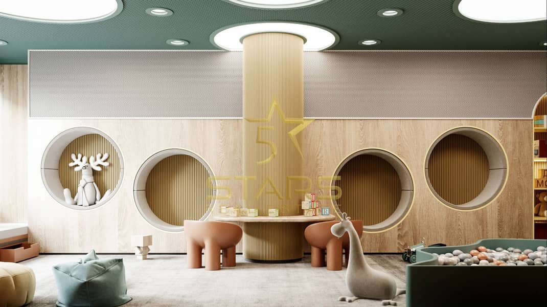 13 Render_ThePierResidence_IndoorKidsPlay Area. png