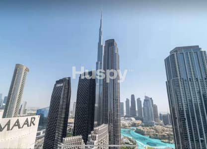 3 Bedroom Flat for Rent in Downtown Dubai, Dubai - Burj Khalifa View | Upgraded | With Maids Room