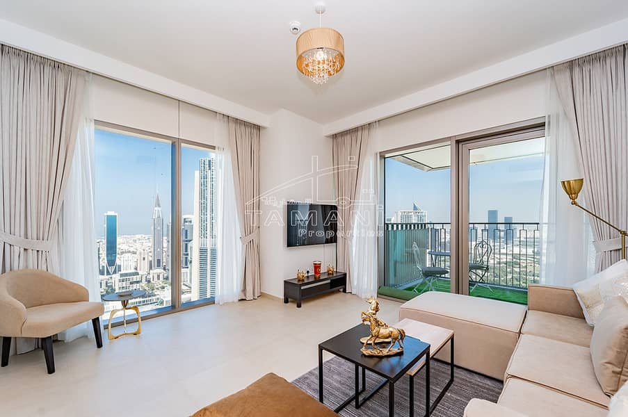 High Floor | Fully Furnished | Zabeel View