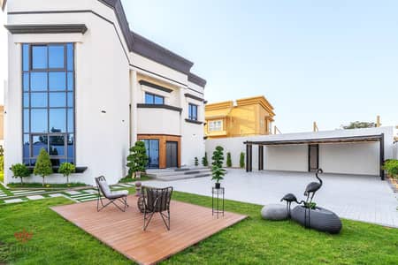 6 Bedroom Villa for Rent in Al Quoz, Dubai - front yard 1.3. jpg