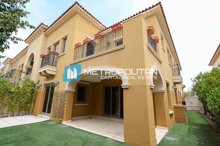 3 Bedroom Townhouse for Sale in Saadiyat Island, Abu Dhabi - 3BR Corner|Landscaped Garden|Owner Occupied