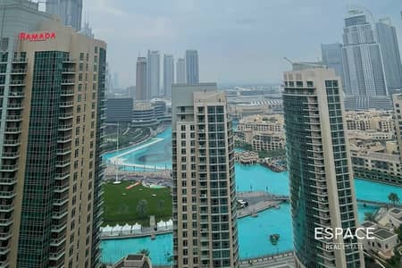 2 Bedroom Flat for Sale in Downtown Dubai, Dubai - Full Fountain View |Spacious| Vacant Now