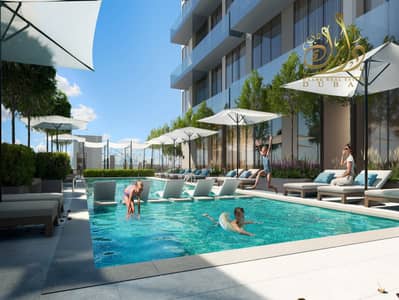 2 Cпальни Апартаменты Продажа в Джумейра Вилладж Серкл (ДЖВС), Дубай - Kids Pool. jpeg