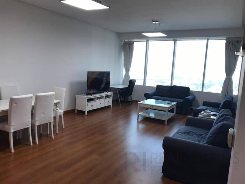 Fully Furnished 1bed in Madina Tower [AB]