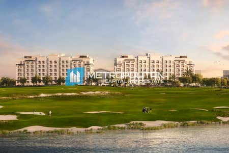 2 Bedroom Apartment for Sale in Yas Island, Abu Dhabi - Full Golf View | Furnished 2BR+M | Corner Unit