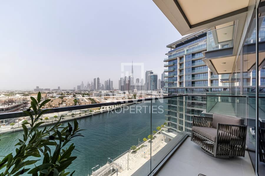 Large Layout | Canal and Burj Khalifa View Large Layout | Canal and Burj Khalifa View