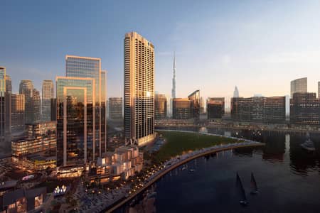 2 Bedroom Flat for Sale in Business Bay, Dubai - Peninsula Three2. jpg