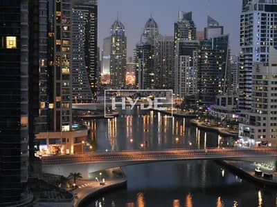 1 Bedroom Flat for Rent in Dubai Marina, Dubai - Furnished 1BR | Marina View | 12 Cheques