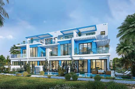 تاون هاوس 4 غرف نوم للبيع في داماك لاجونز، دبي - Damac-Lagoons-Brochure-Floor-Plan_page241_image. png