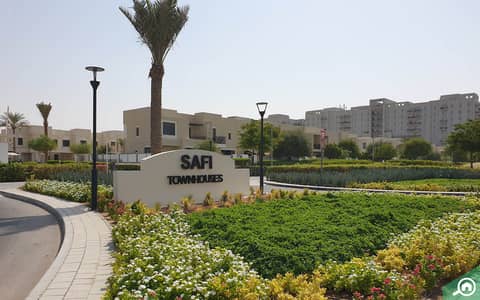 3 Bedroom Townhouse for Rent in Town Square, Dubai - Safi_Townhouses_entry_sign_3_6_9_22_33ac8afa67. jpg