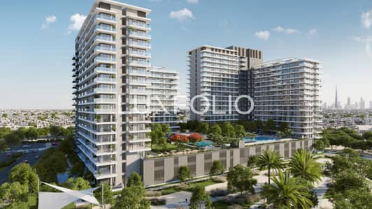 1 Bedroom Flat for Sale in Dubai Hills Estate, Dubai - LARGE CORNER 1BR | SKYLINE AND PARTIAL GOLF VIEWS | MID FLOOR