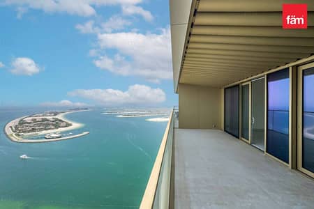 1 Bedroom Apartment for Rent in Dubai Harbour, Dubai - HIGH FLOOR | MARINA SKYLINE | LARGE LAYOUT
