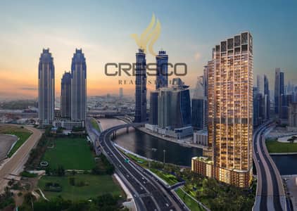 2 Bedroom Building for Sale in Business Bay, Dubai - One River Point_Aerial View. jpg