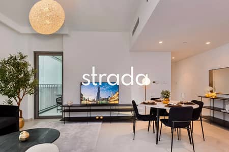 2 Bedroom Apartment for Rent in Za'abeel, Dubai - Burj Khalifa View | Fully Furnished | Low Floor