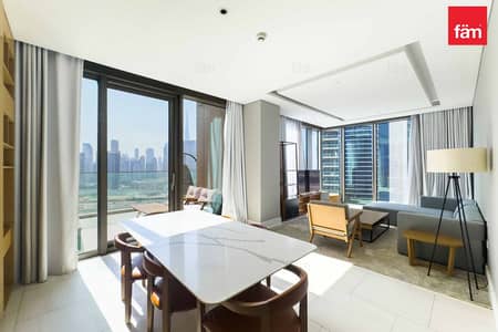 2 Bedroom Apartment for Rent in Business Bay, Dubai - Luxury Duplex | Burj Khalifa View | Maid Room