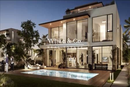 4 Bedroom Villa for Sale in The Valley by Emaar, Dubai - Motivated Seller | Park Backing | Huge Plot