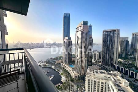 1 Bedroom Apartment for Rent in Dubai Creek Harbour, Dubai - Marina View | Big Layout | High Floor