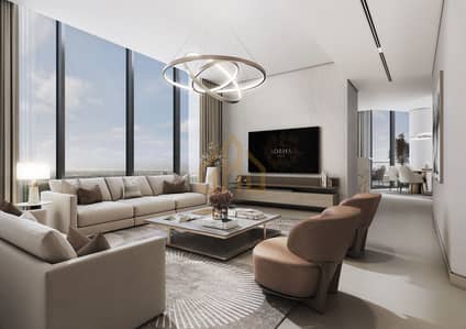 1 Спальня Апартамент Продажа в Мотор Сити, Дубай - Living room. jpg