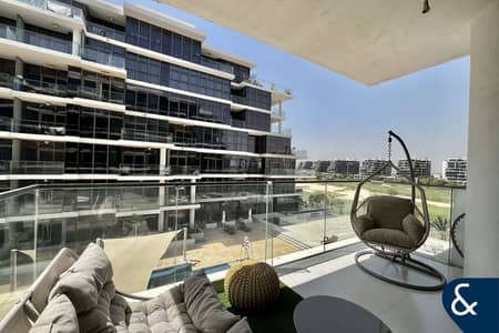 1 Bedroom Apartment for Sale in DAMAC Hills, Dubai - Vacant | Furnished | High Floor | Pool View