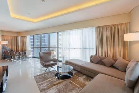 2 Bedroom Apartment for Rent in Business Bay, Dubai - High Floor | Prime Buildings | Fully Furnished