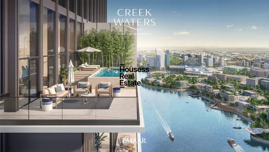 2 Bedroom Apartment for Sale in Dubai Creek Harbour, Dubai - Full Skyline | Semi - Furnished | Modern