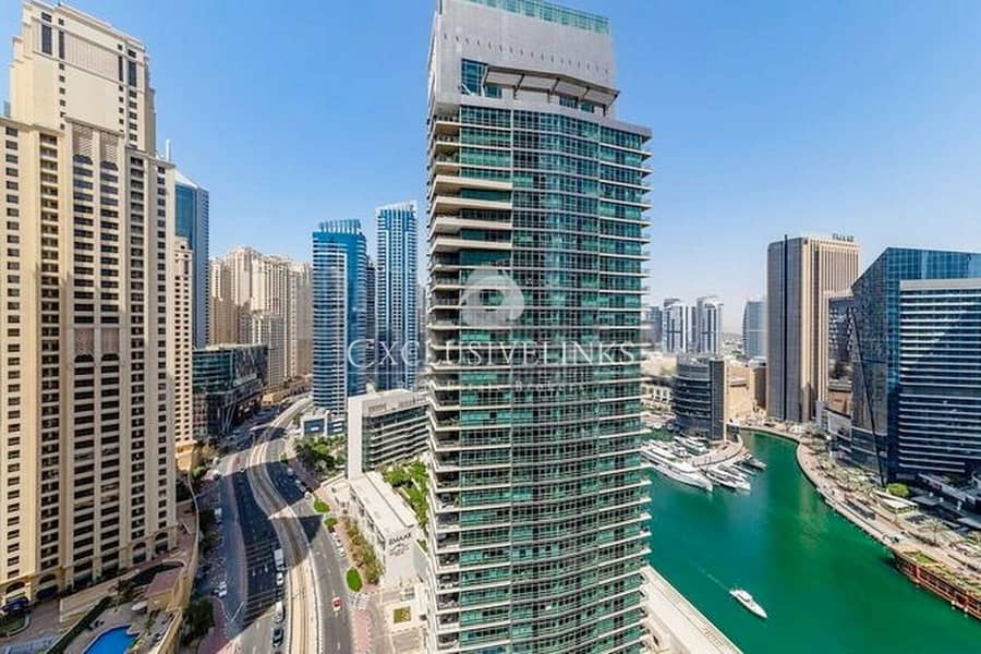 شقة في برج السحاب 2،السحاب،دبي مارينا 1 غرفة 95000 درهم - 11147338