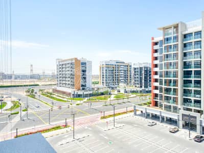 Studio for Rent in Meydan City, Dubai - French Mediterranean Modern community Lagoon view