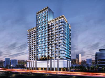 1 Bedroom Apartment for Sale in Jumeirah Village Circle (JVC), Dubai - Binghatti Azure Exterior 02. jpg