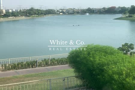 3 Bedroom Villa for Rent in The Springs, Dubai - 1E Villa | Lake Backing | Well Maintained
