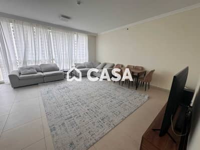 2 Bedroom Flat for Rent in Jumeirah Beach Residence (JBR), Dubai - 2 BR+MAID | PRIVATE BEACH ACCESS | FULLY FURNISHED