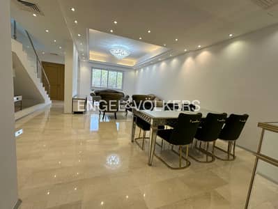 4 Bedroom Villa for Rent in Jumeirah Village Circle (JVC), Dubai - Maids + Study + Storage | Furnished | Vacant