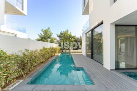 5 Bedroom Villa for Rent in Al Barari, Dubai - Vacant | Private Pool | Single Row