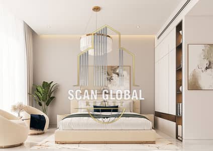 1 Спальня Апартамент Продажа в Маджан, Дубай - HR BEDROOM CAMERA 1. png