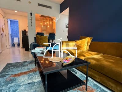1 Bedroom Flat for Sale in Al Ghadeer, Abu Dhabi - Modern 1BR+Large Terrace Unit Peaceful Location