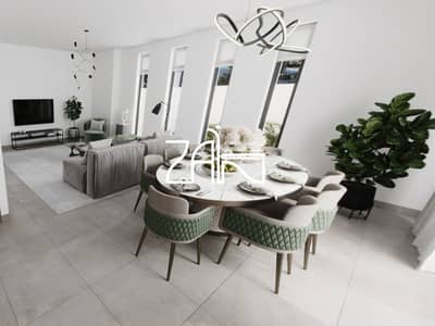5 Bedroom Villa for Sale in Yas Island, Abu Dhabi - Sleek and Stylish Double Row Corner 5BR Villa