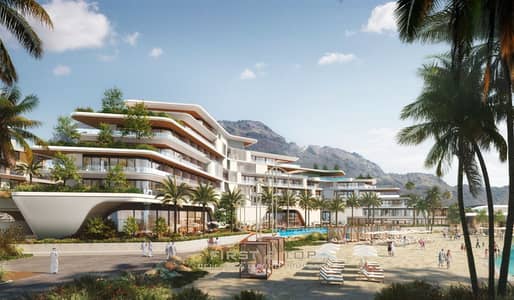 4 Bedroom Penthouse for Sale in Khor Fakkan, Sharjah - view pool. PNG