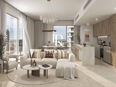 1 Спальня Апартамент Продажа в Яс Айленд, Абу-Даби - P042 Gardenia_CGI04_Living room_2BR_Light. jpg_tEl. jpg