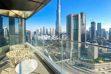3 Bedroom Flat for Rent in Downtown Dubai, Dubai - High Floor | Vacant | Well Maintained | Maids