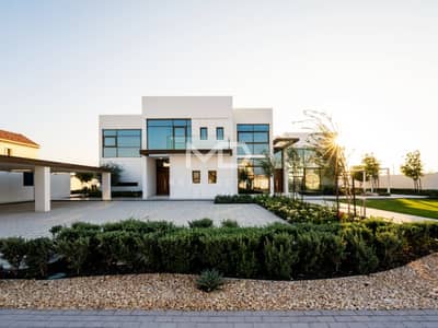 6 Bedroom Villa for Sale in Al Jubail Island, Abu Dhabi - Large V6 Elite Plot | Second Row from Mangrove