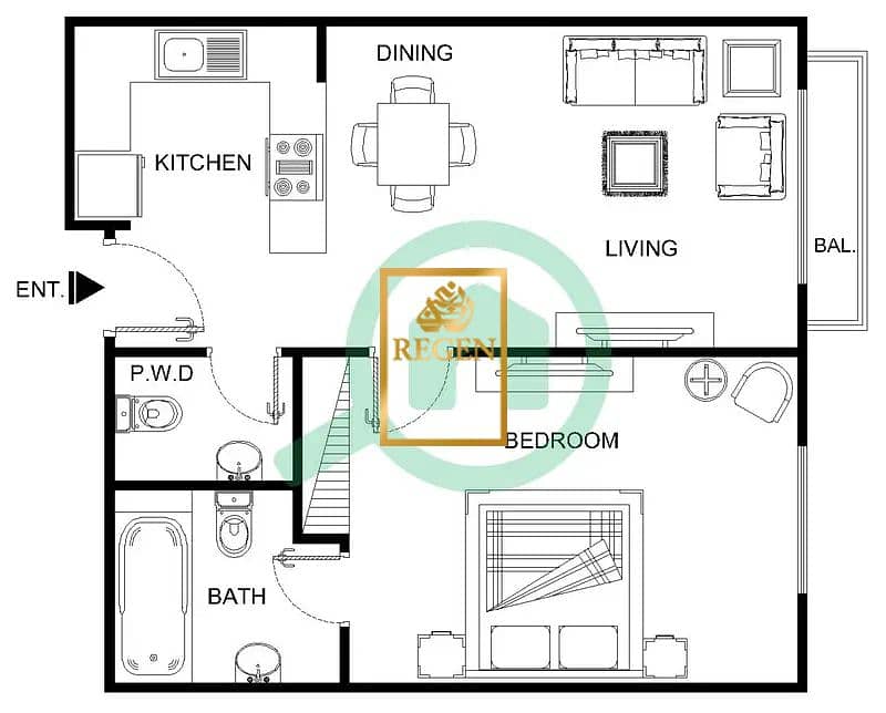 11 Ritaj 1BRH Floor Plan. jpg