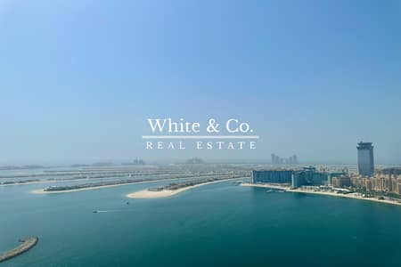 1 Bedroom Apartment for Sale in Dubai Harbour, Dubai - Full Palm View | Unique Unit | Top Floor