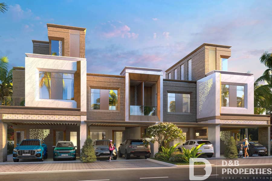 Таунхаус в Дамак Лагунс,Монте-Карло, 4 cпальни, 2595000 AED - 11891313 Таунхаус в Дамак Лагунс,Монте-Карло, 4 cпальни, 2595000 AED - 11891313