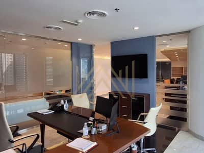 Office for Rent in Jumeirah Lake Towers (JLT), Dubai - Fitted | Vacant | Near Metro | Grade A | lake view