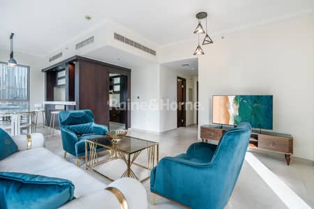 1 Bedroom Apartment for Rent in Downtown Dubai, Dubai - Fully Furnished | Chiller Free | Burj Khalifa view