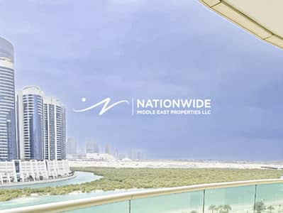 3 Bedroom Flat for Rent in Al Reem Island, Abu Dhabi - Upcoming| Well-Maintained 3BR+M| Mangrove Views